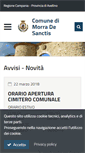 Mobile Screenshot of comune.morradesanctis.av.it